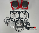 '99-'07 Ski-doo MXZ X 440 Racing Wiseco Rebuild Kit Stock 65mm Pistons Gaskets