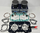 '00-'07 Sea-doo 951 DI WSM .50mm O/S 88.50mm Bore Top End Kit, Pistons, Gaskets