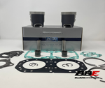 '92-'95 Kawasaki SX 750 WSM .25mm O/S 80.25mm Bore Top End Kit Pistons, Gaskets