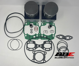 '95-'99 Sea-doo 800 / 787 Carb. Top End Kit .75mm O/S  82.75mm Pistons / Gaskets