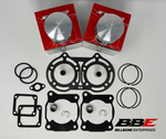 '87-'06 Yamaha YFZ350 Banshee Stock 64.00mm Bore Top End Kit, Pistons, Gaskets