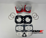 '89-'97 Polaris Indy 500 Top End Kit .50mm O/S 72.50mm Bore Pistons, Gaskets, SKS