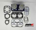 '91-'95 Kawasaki SX 550 Top End Kit 1.00mm O/S 76mm Bore Piston Kits / Gaskets