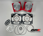 '98-'99 Polaris Indy 440 XCR Wiseco Top End Kit Stock 66mm Bore Pistons, Gaskets