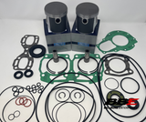 '99-'05 Sea-doo 800 / 787 RFI 1.00mm O/S 83mm Bore Pistons / Gasket Set W/ Seals