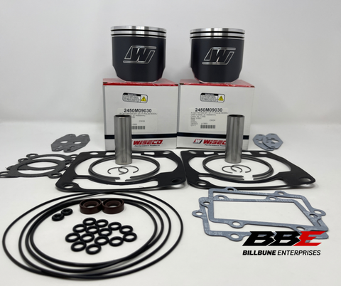 '07-'11 Arctic Cat M1000 Top End Kit Standard 90.30mm Bore Pistons Gaskets F1000