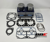 '91-'95 Kawasaki SX 550 Top End Kit .50mm O/S 75.50mm Bore Piston Kits / Gaskets