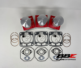'96-'98 Polaris Indy 680 Ultra Wiseco Top End Kit Standard / Stock 66.60mm Bore