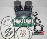 '95-'99 Sea-doo 800 / 787 Carb. Top End Kit 1.00mm O/S 83.00mm Pistons, Gaskets