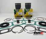 '03-'19 Ski-doo 550F .50mm Over 76.50mm Bore Piston Kits / Gasket Set With Seals