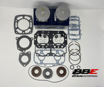 '91-'95 Kawasaki SX 550 Rebuild Kit, Standard 75mm Bore Pistons, Gaskets / Seals