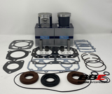 '91-'95 Kawasaki SX 550 Rebuild Kit, Standard 75mm Bore Pistons, Gaskets / Seals