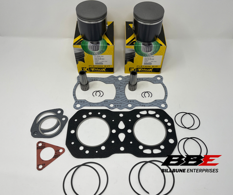 '89-'97 Polaris Indy 500 Top End Kit .50mm O/S 72.50mm Bore Pistons, Gaskets, SKS