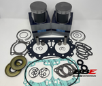 '97-'03 Sea-doo 951 Carb WSM .75mm O/S 88.75mm Bore Kit Pistons Gaskets W/ Seals