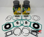 '03-'19 Ski-doo 550F .50mm Over 76.50mm Bore Piston Kits / Gasket Set With Seals