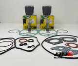 '00-'03 Ski-Doo MXZ 500 Top End Kit .50mm Over 70.00mm Bore Piston Kits, Gaskets