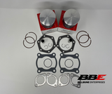 '86-'99 Polaris Indy Trail 488 Fan Top End Kit Stock 72mm Bore Pistons, Gaskets