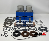 '82-'90 Kawasaki JS 550 Rebuild Kit .25mm O/S 75.25mm Bore Pistons Gaskets Seals