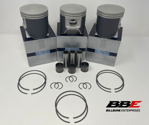 '96-'03 Kawasaki ZXi 1100 WSM .50mm / .020" Oversized 80.50mm Bore Piston Kits