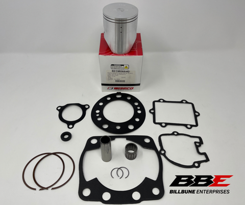 '02-'04 Honda CR250R Wiseco Top End Kit Stock / Std. 66.40mm Bore Piston Gaskets