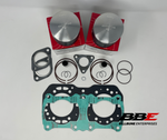 '98-'06 Polaris Indy 500 Top End Kit .50mm Over 72.50mm Bore Pistons, Gaskets