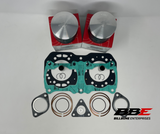 '98-'06 Polaris Indy 500 Wiseco Top End Kit Standard 72mm Bore Pistons, Gaskets