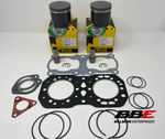 '89-'97 Polaris Indy 500 Top End Kit Standard 72.00mm Bore Pistons, Gaskets, SKS