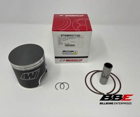 ‘69-'75 Suzuki T500 Titan Wiseco 1.00mm O/S 71.00mm Bore Right Side Piston Kit