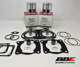 '87-'06 Yamaha YFZ350 Banshee .50mm O/S 64.50mm Bore Top End Kit Pistons Gaskets