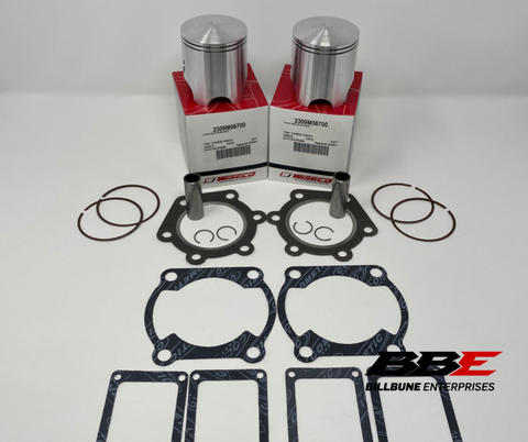 '80-'85 Yamaha SS440 Wiseco Top End Kit 1.00mm / .040" Oversized 67.00mm Bore