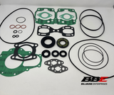 '95-'99 Sea-doo 800 / 787 Carb. Complete Gasket Set With Crank Seals, GSX, GTX
