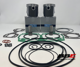 '99-'05 Sea-doo 800 / 787 RFI Top End Kit 1.00mm O/S 83.00mm Pistons Gasket Set