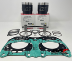 '98-'06 Polaris Indy 500 Top End Kit .50mm Over 72.50mm Bore Pistons, Gaskets