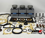 '14-'22 Sea-doo 900 Spark .75mm O/S 74.75mm Bore Pistons / Comp. Gaskets W/ Seals