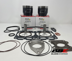 '07-'10 Polaris 700 Dragon Wiseco Top End Kit Stock 81.00mm Bore Pistons Gaskets