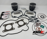 '09-'16 Polaris 600 CFI Top End Kit Standard 77.25mm Bore Piston Kits / Gaskets