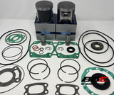 '95-'03 Sea-doo 720, 717 Engine Kit .25mm O/S 82.25mm Pistons Gasket Set W/Seals