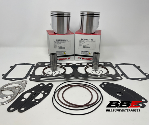 '03-'14 Arctic Cat F5 500 Wiseco Top End Kit Stock 71.00mm Bore Pistons, Gaskets