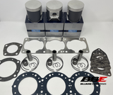 '96-'03 Kawasaki ZXi 1100 WSM .25mm O/S 80.25mm Bore Top End Kit Pistons Gaskets