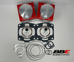 '98-'01 Polaris 600 RMK Wiseco Top End Kit Standard 74.50mm Bore Pistons Gaskets