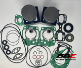 '95-'99 Sea-doo 800 / 787 Carb. 1.00mm O/S 83.00mm Pistons, Gaskets, Crank Seals