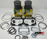 '01-'04 Arctic Cat ZL, ZR 800 Top End Kit Standard 81mm Bore Piston Kits, Gaskets